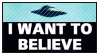 i want to believe stamp